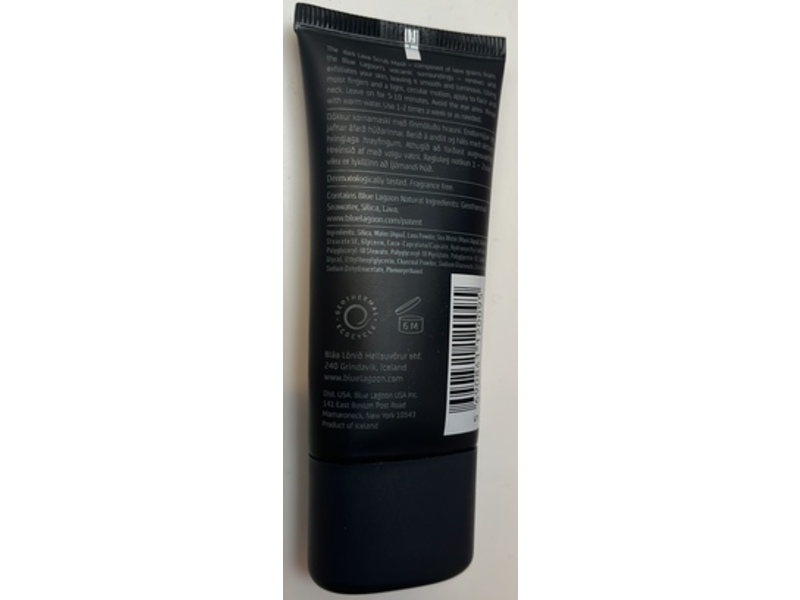 Blue Lagoon Lava Scrub Mask, 1 oz/30 g
