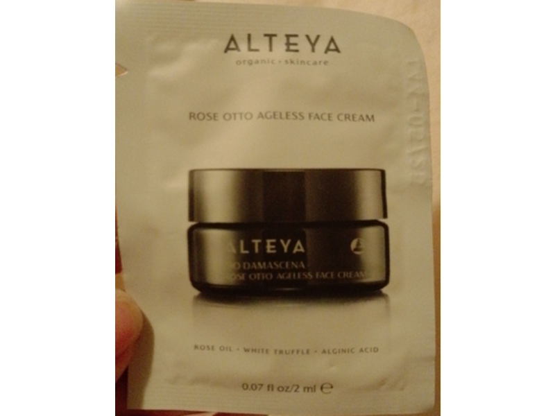 Alteya Face Cream, Rose Otto Ageless, 0.07 fl oz/2 mL