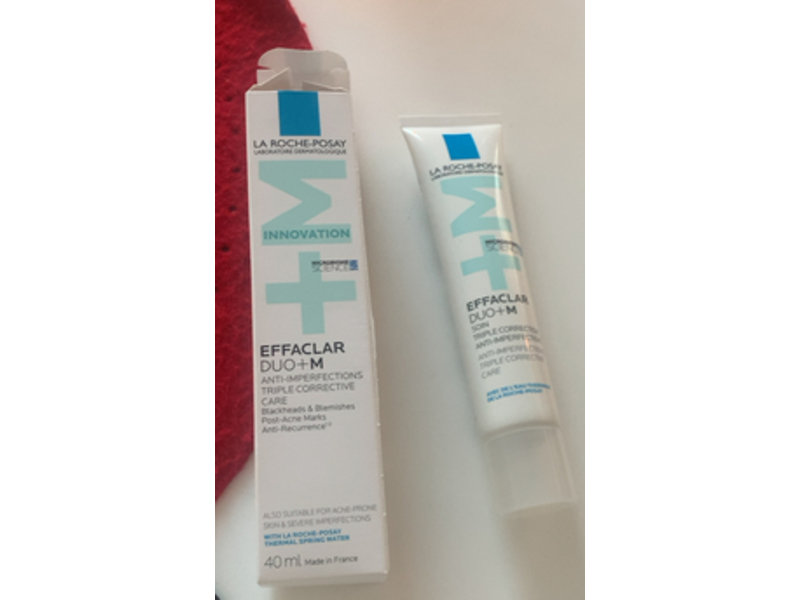 La Roche-Posay Effaclar Duo+M Anti-Imperfections Triple Corrective Care, 40 mL