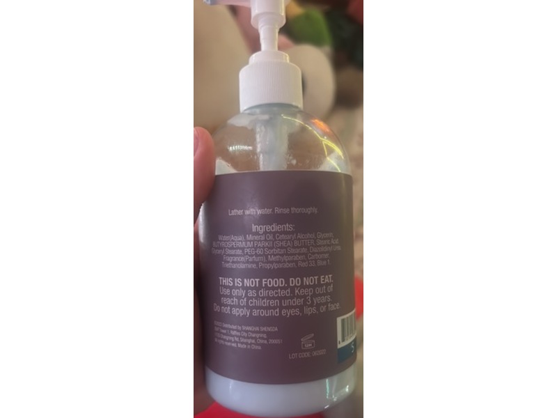 Self Love Rituals Rituals Hand Cream, Lavender Scented, 16.57 fl oz/490 mL