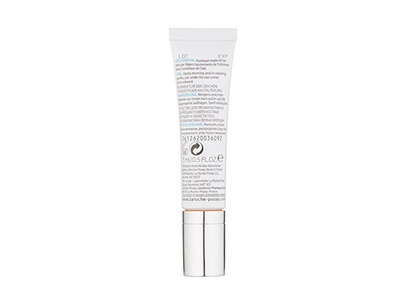 La Roche-Posay Active C Eyes Dermatological Anti-Wrinkle Treatment Vitamin C Eye Serum, 0.5 Fl. Oz.