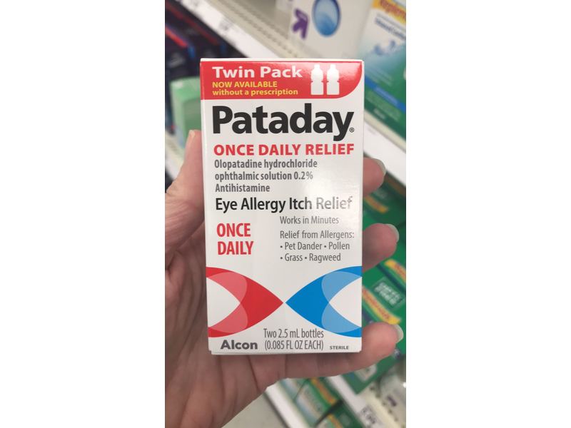 Alcon Pataday Once Daily Relief, 0.085 fl oz/2.5 mL