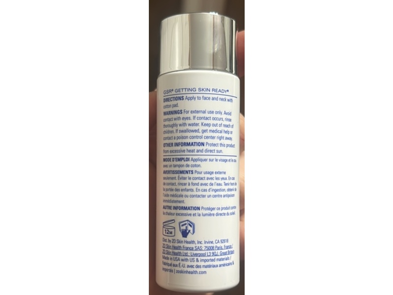 Zo Skin Health Calming Toner, 1.7 fl oz/50 mL