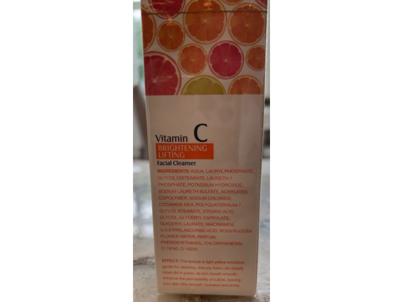 Mond'Sub Brightening Lifting Facial Cleanser, Vitamin C, 100 mL