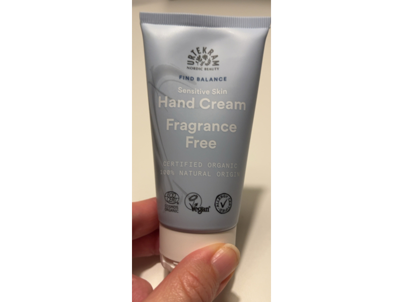 Urtekram Sensitive Skin Hand Cream, 2.5 fl oz/75 mL