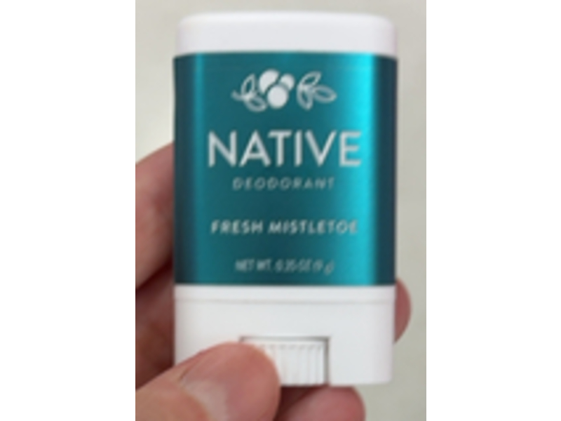 Native Deodorant, Fresh Mistetoe, 0.35 oz/9 g