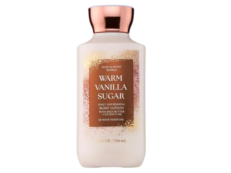 Bath & Body Works Daily Nourishing Body Lotion , Warm Vanilla Sugar, 8 fl oz/236 mL