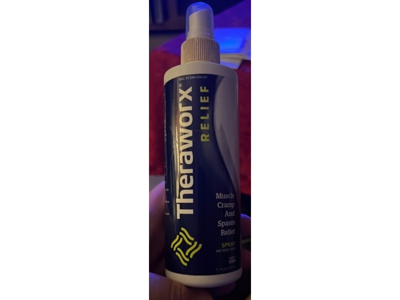 Theraworx Relief Muscle Cramp & Spasm Relief Spray, 7.1 fl oz/210 mL