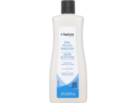 Top Care Beauty Nail Polish Remover, 100% Acetone, 16 fl oz/473 mL - thumbnail 1
