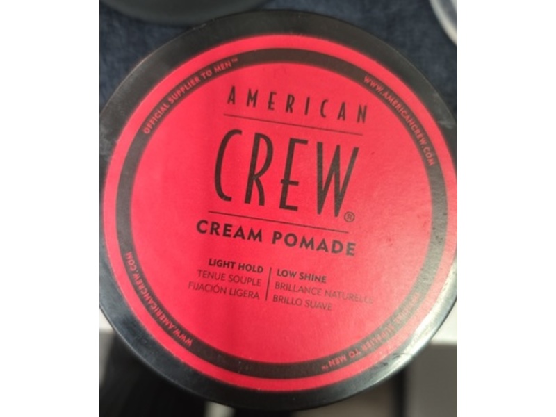 American Crew Cream Pomade, Light Hold, 3 oz/85 g