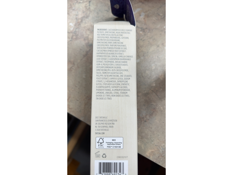 Tatcha The Liquid Silk Canvas, 1.0 oz/30 g