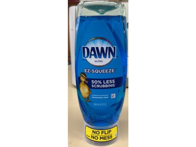 Dawn EZ-Squeeze Ultra Dishwashing Liquid Dish Soap, Original Scent, 14.7 fl oz