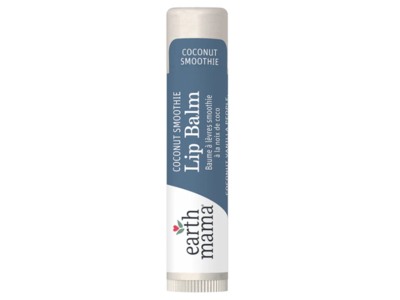 Earth Mama Lip Balm, Coconut Smoothie, 0.15 fl oz/4 mL