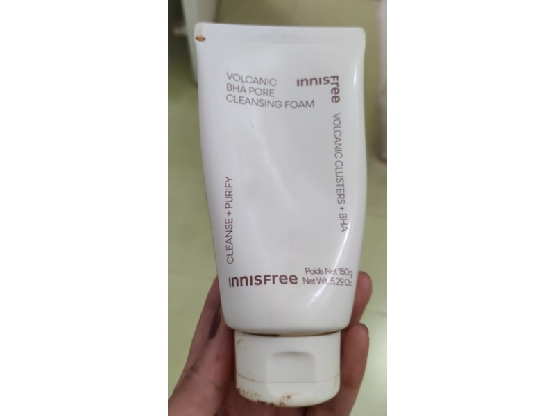 Innisfree Volcanic Bha Pore Cleansing Foam, 5.29 oz/150 g