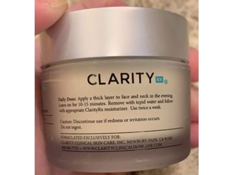 ClarityRx Antioxidant Moisturizing Mango Mask, Daily Fruit, 1.7 oz/50 g