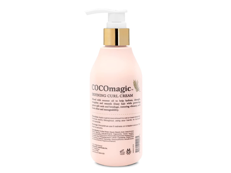 Cocomagic Defining Curl Cream, Coconut Oil, 8.0 oz/236 mL