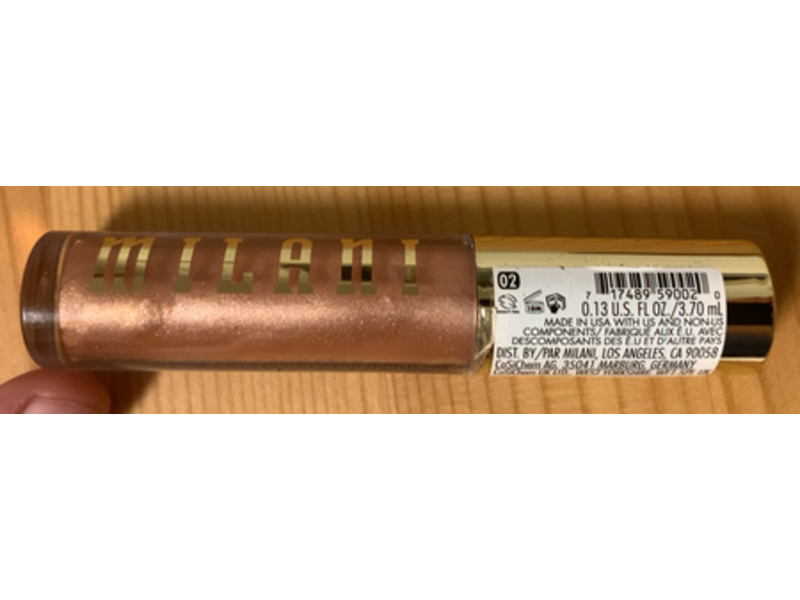 Milani Keep It Full Nourishing Lip Plumper, 02 Nude Shimmer, 0.13 fl oz/3.70 mL