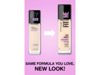Maybelline New York Fit Me Dewy + Smooth Foundation, SPF 18, 128 Warm Nude, 1 fl oz/30 mL - thumbnail 2