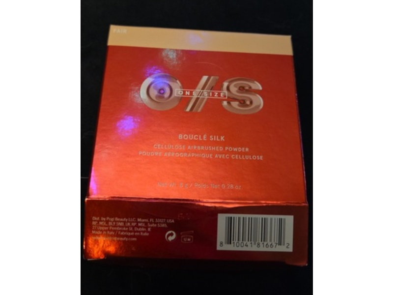 One/Size Bouclé Silk Cellulose Airbrush Powder, 0.28 fl oz/8 g