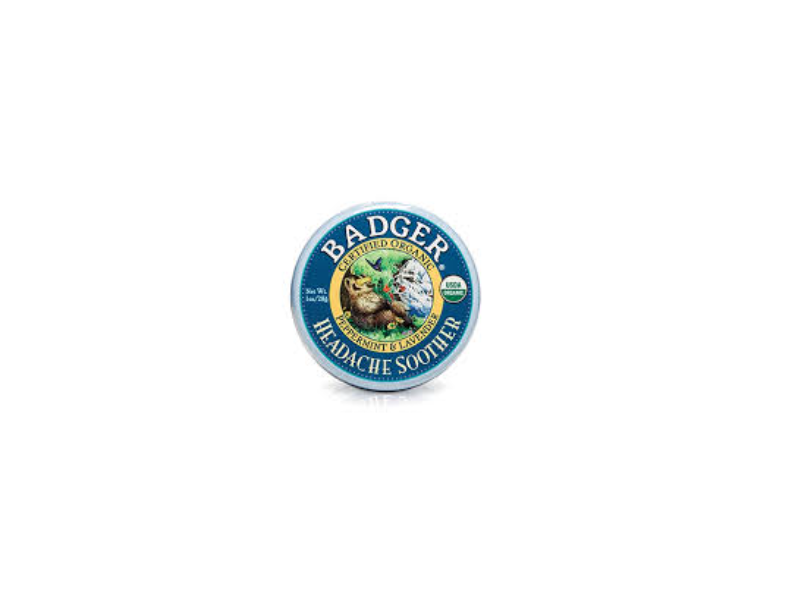 Badger Headache Soother, Peppermint & Lavender, 1 oz/28 g