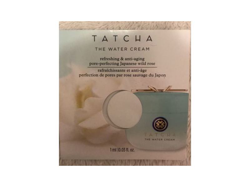 Tatcha The Water Cream, Refreshing & Anti-Aging, 0.03 fl oz/1 ml