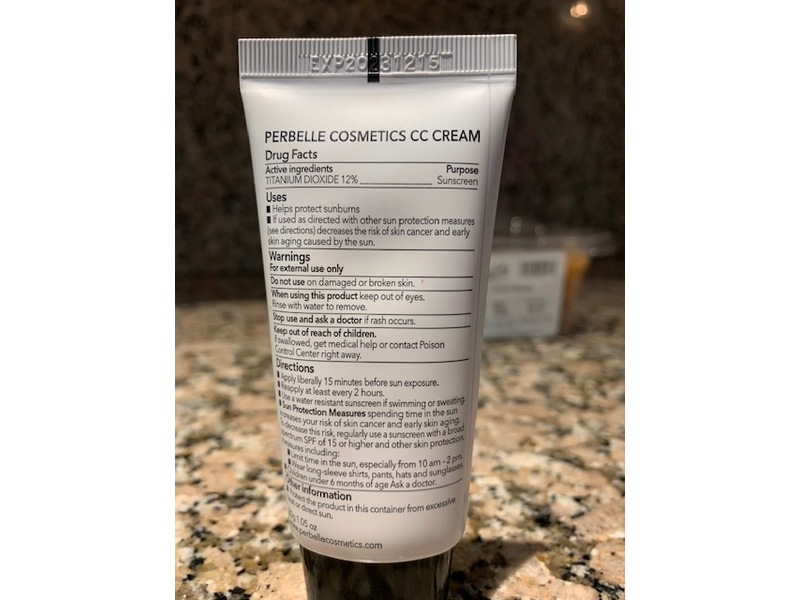 Perbelle CC Cream, SPF43, 1.05 oz