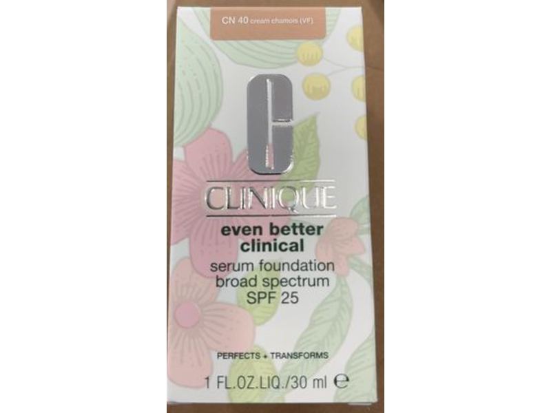 Clinique Even Better Clinical Serum Foundation, SPF 25, CN 40, 1 fl oz/30 mL