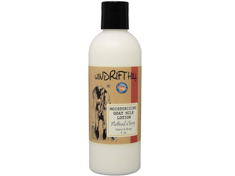 Windrift Hill Moisturizing Goat Milk Lotion, Flathead Cherry, 8 oz