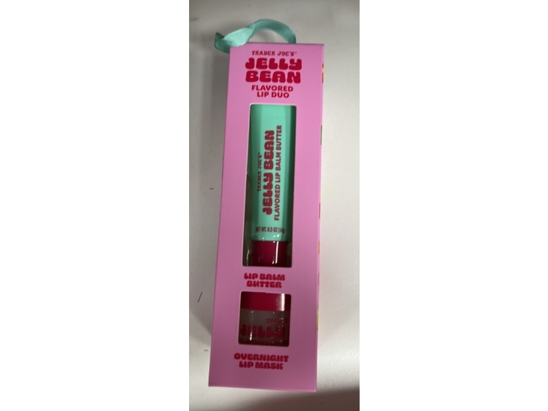 Trader Joe's Jelly Bean Flavored Lip Duo Lip Balm Butter + Overnight Lip Mask