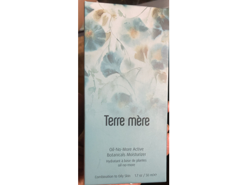 Terre Mere Cosmetics Oil-No-More Active Botanicals Moisturizer, 1.7 oz/50 mL