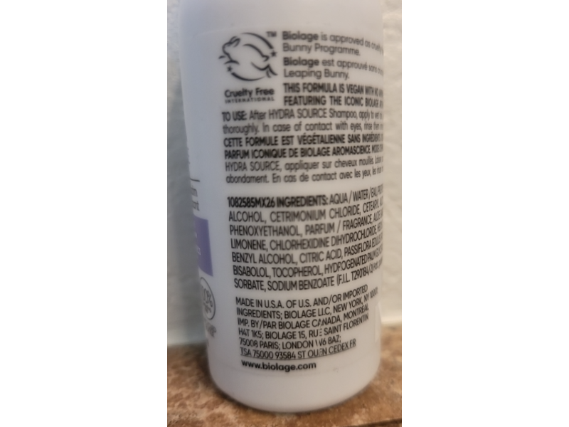 Biolage Hydra Source Conditioning Balm, 1.7 fl oz/50 mL