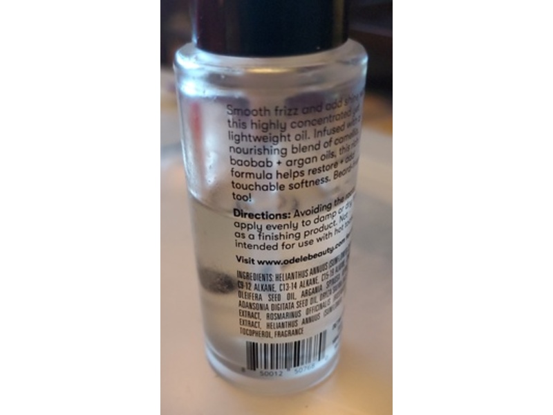 Odele Hair Oil, Baobab + Argan, 0.75 fl oz/22 mL