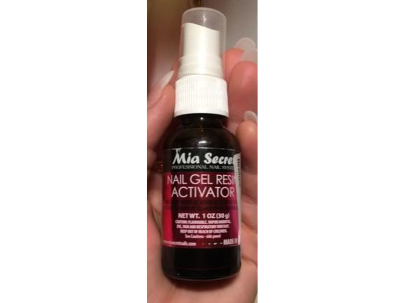 Mia Secret Nail Gel Resin Activator, 1 oz/30 g