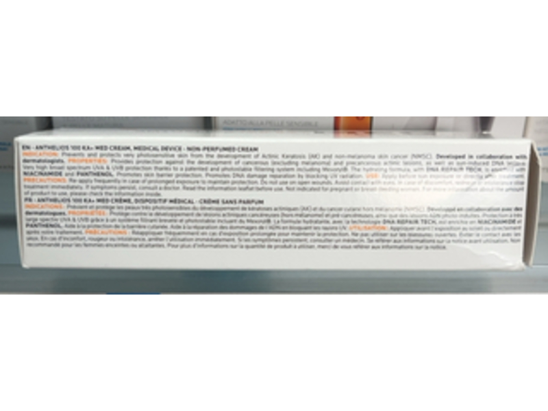 La Roche - Posay Anthelios 100 KA+ Med Cream, Niacinamide + Panthenol, 1.69 fl oz/50 mL