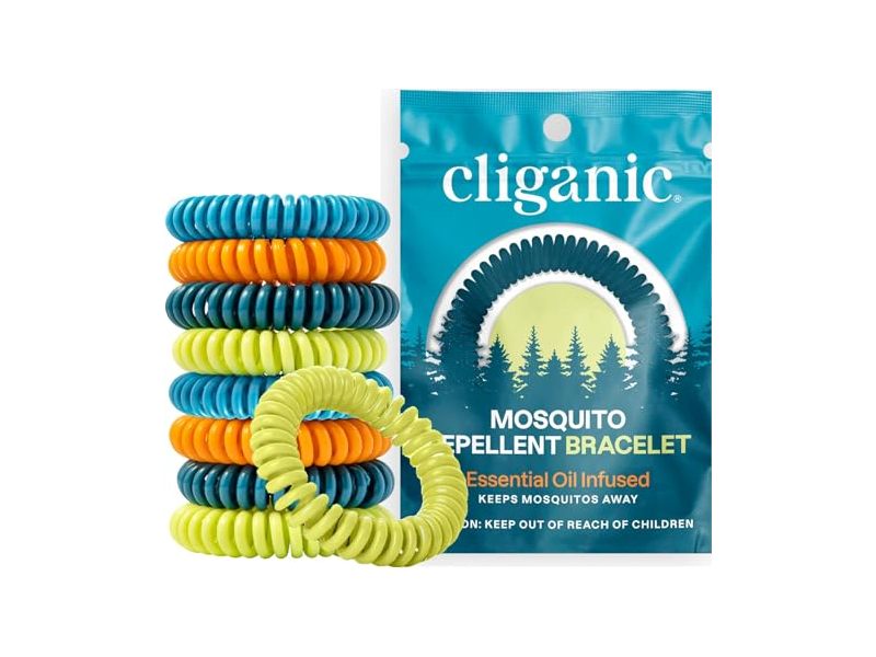 Cliganic Mosquito Repellent Bracelets, 10 Count