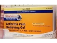 Walgreens Arthritis Pain Relieving Gel, Diclofenal Sodium 1%, 3.53 oz/100 g, Pack Of 2 - Image 4