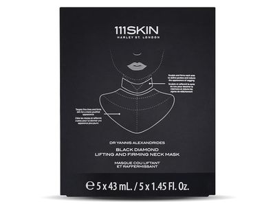 111Skin Black Diamond Lifting & Firming Neck Mask, 1.45 fl oz/43 mL