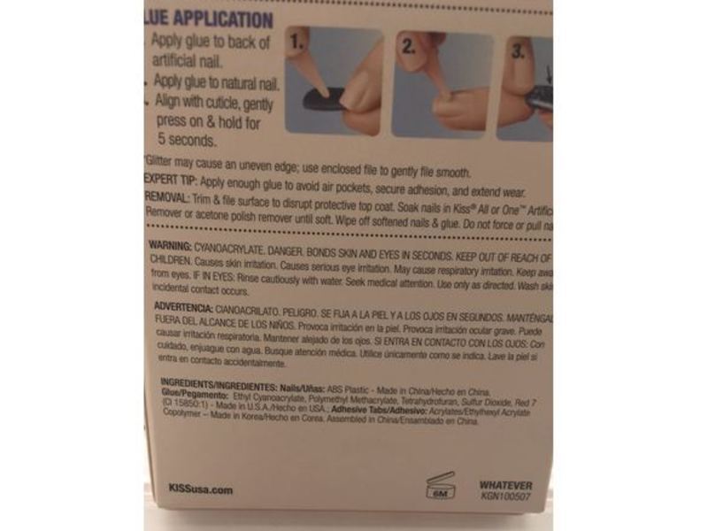 Kiss Gel Fantasy Ready-To-Wear Gel, Whatever, 28 Count