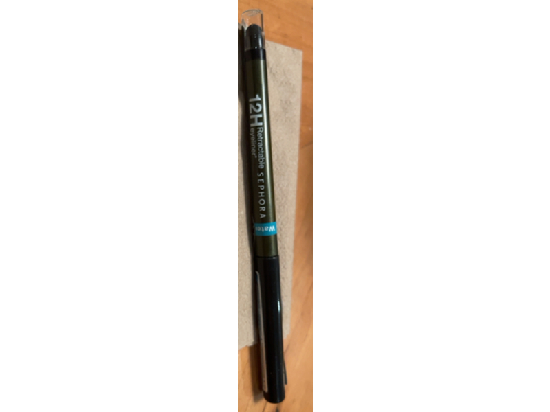 Sephora Collection Waterproof Retractable Eyeliner, 14 Shimmer Khaki Green, 1 fl oz/30 g