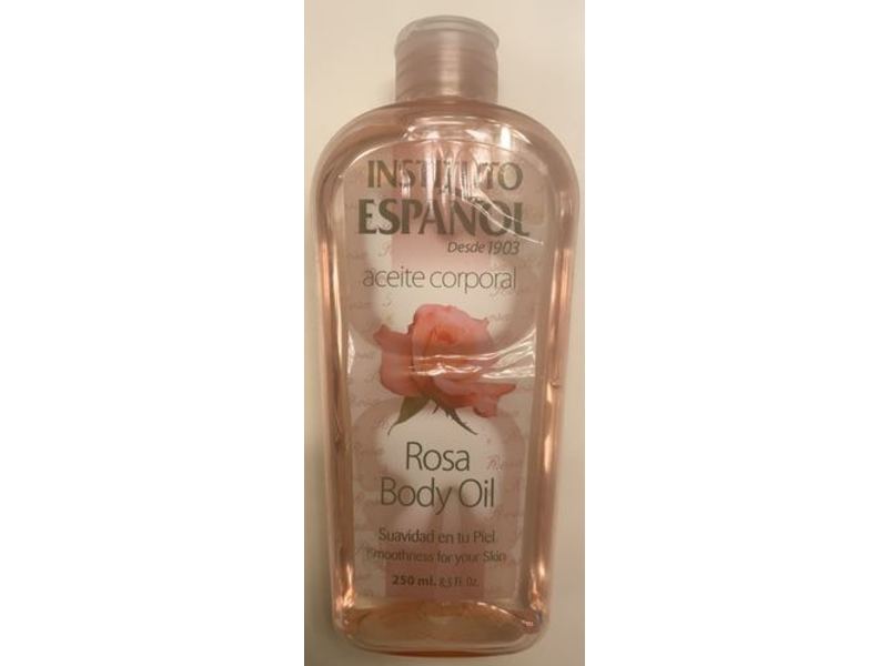 Instituto Espanol Aceite corporal Body Oil, Rose, 8.5 fl oz/ 250 mL