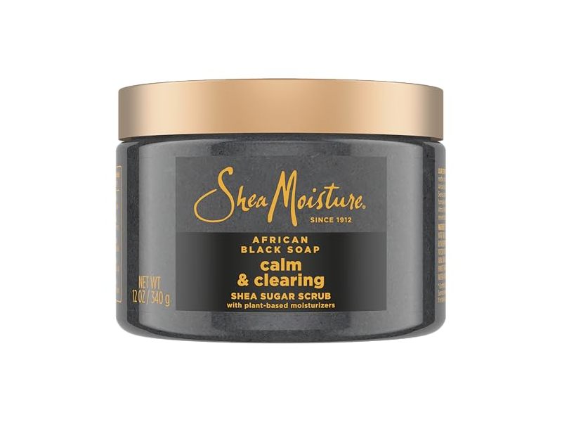 Shea Moisture Calm & Clearing Shea Sugar Scrub, 12 oz/340 g