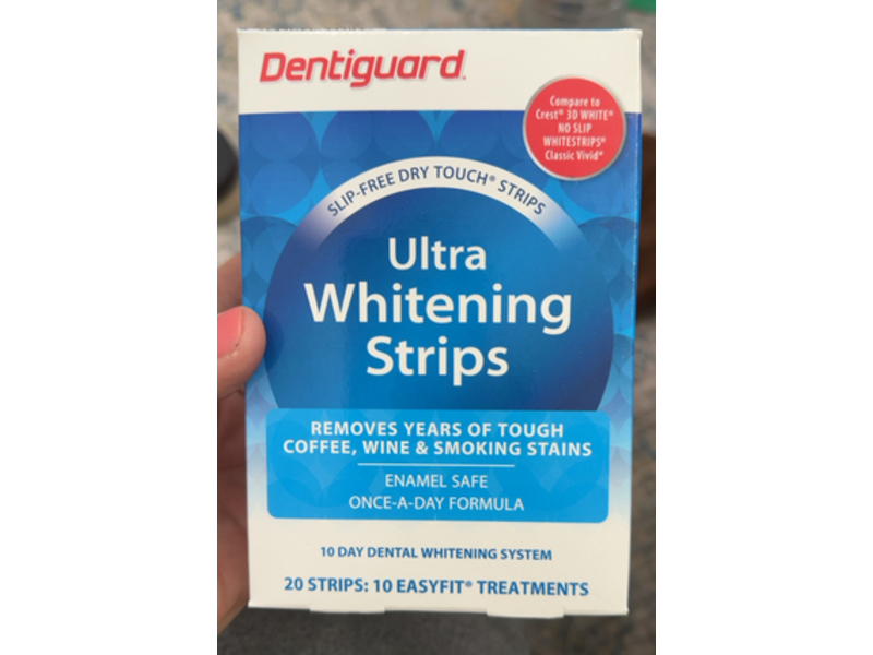 Dentiguard Ultra Whitening Strips, 20 Count