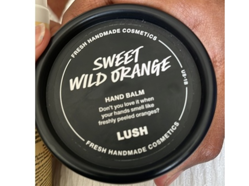 Lush Hand Balm, Sweet Wild Orange.