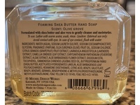 Michel Design Works Foaming Shea Butter Hand Soap, Olive Grove, 17.8 fl oz/530 mL - thumbnail 3