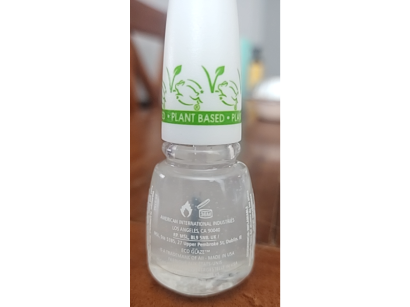 China Glaze Eco Glaze Nail Polish Base Coat, 0.5 fl oz/14 mL