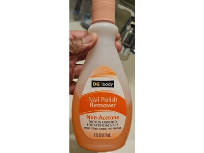 DG Body Nail Polish Remover, 6 fl oz/177 mL