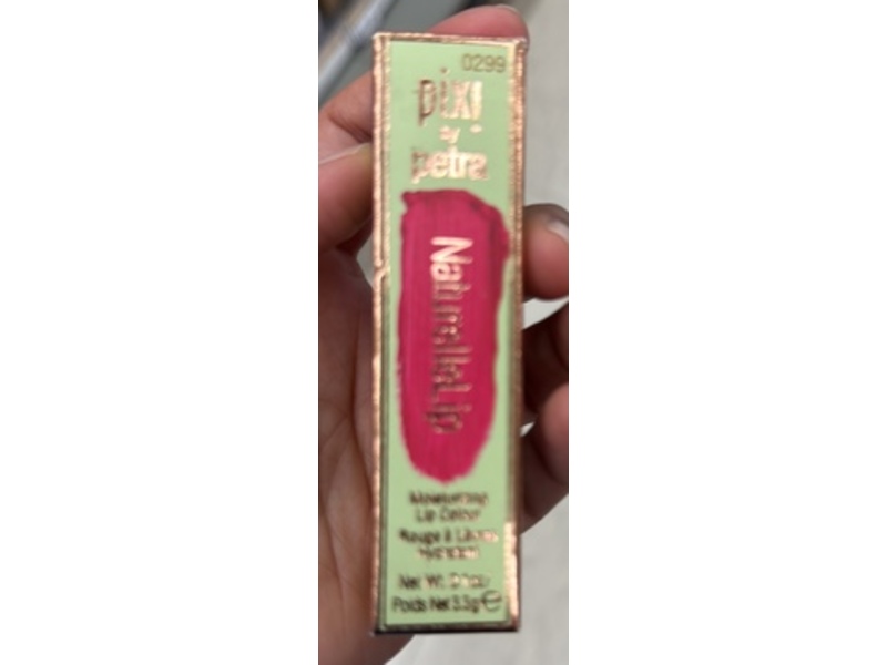 Pixi by Petra Naturelle Lip Moisturizing Hydrating Lip Color, Raspberry, 0.1 oz/3.4 g