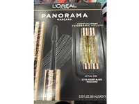L'Oreal Paris Panorama Mascara, Blackest Black, 0.33 fl oz/99 mL, 2 Pack - Image 3