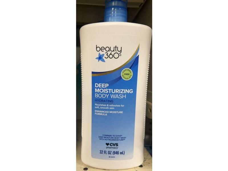Beauty 360 Deep Moisturizing Hydrating Body Wash, 32 fl oz/946 mL