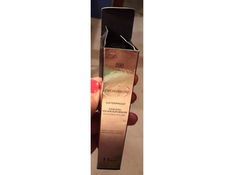Dior Diorshow Waterproof Mascara, 090 Black, 0.38 fl oz/11.5 mL